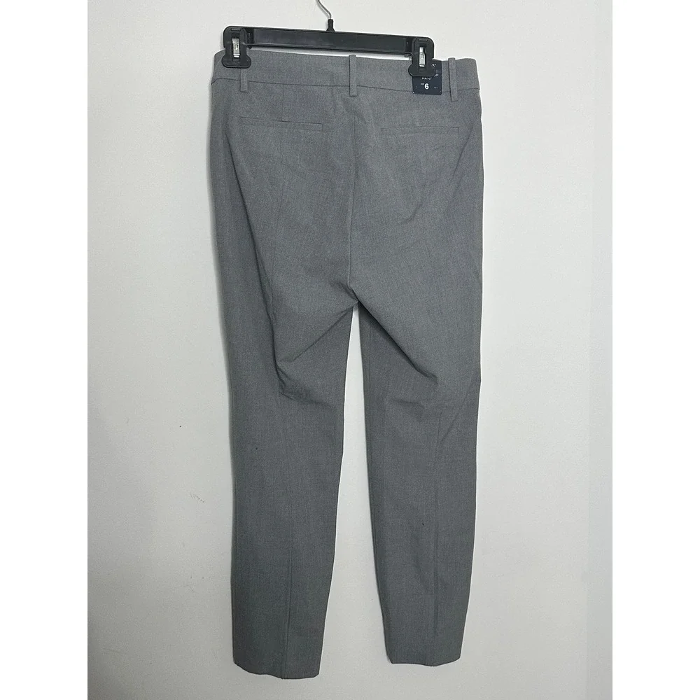 J. Crew Ruby Crop Pant‎ Grey Dress Pants Women's Size 6 Style J5292